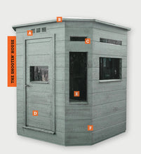 Load image into Gallery viewer, 360 Shootin’ House XL Blind 8X8 Crossbow, Archery, Gun Blind